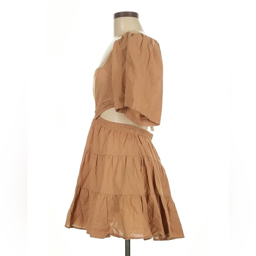 Free People Cross of Sunlight Mini Dress